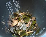 簡単佃煮～出汁をとった後の昆布と椎茸で～作り方3写真
