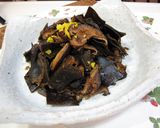 簡単佃煮～出汁をとった後の昆布と椎茸で～作り方4写真