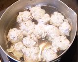 出汁でおいしい鶏だんご＊和風あん作り方4写真