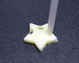 クリスマス　キャラ弁に☆星型で雪の結晶♪作り方4写真