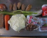 大豆入りミネストローネ作り方1写真