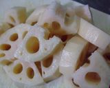 れんこんのエビカレーマヨサラダ作り方1写真