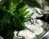 ボンゴボンゴスープ・牡蠣とほうれん草で作り方1写真
