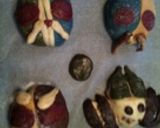 少なめイースト全粒粉さくさくメロンパン作り方28写真