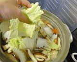 土鍋で白菜入りクリームシチュー作り方3写真