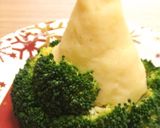 クリスマス☆ブロッコリーとポテトのツリー作り方4写真