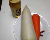 寿司酢で甘辛大根づけ！作り方1写真