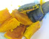【1個約80kcal】南瓜のもっちり茶巾作り方1写真