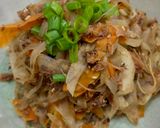 ごぼうとまぐろフレークのきんぴら風♪作り方5写真
