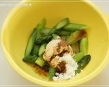 お弁当おかず☆アスパラのきなこ和え作り方3写真