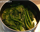 弁当おかず☆ほうれん草カニカマおかか和え作り方1写真