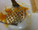 ハロウインにかぼちゃプリン作り方1写真