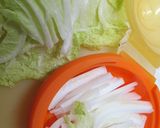 簡単★白菜の蒸し煮　シリコンスチーマー作り方1写真