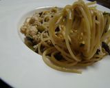 鶏とかぶのペペロンチーノスパゲッティー作り方12写真