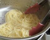 有頭エビの濃厚ペペロンチーノスパゲッティ作り方7写真