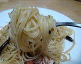 有頭エビの濃厚ペペロンチーノスパゲッティ作り方8写真