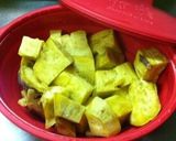 さつまいもと味噌和え☆作り方1写真