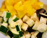 酒盗隠し味、野菜のトマト煮＆トマトパスタ作り方1写真