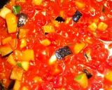 酒盗隠し味、野菜のトマト煮＆トマトパスタ作り方3写真