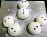 ☆ゆっきー☆雪だるまパン作り方13写真