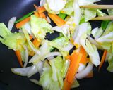 ピリ辛みそ味☆あんかけ肉団子ラーメン作り方4写真