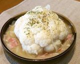 カリフラワーのまるごとスープ作り方7写真