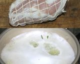 かんたん！　チャーシュー風味の煮豚作り方1写真