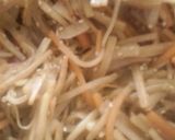 シェフ直伝!余った大根の皮できんぴら作り方3写真