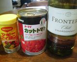 貝柱とツナのトマトソースパスタ作り方6写真