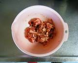 水菜と豚肉のカラシ和え作り方1写真
