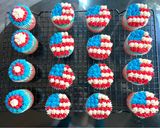 4th of July カップケーキ作り方28写真