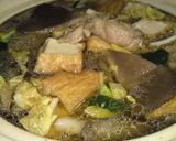 鍋に鶏つみれ作り方7写真