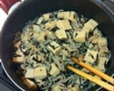 高野豆腐ひじき蒟蒻のお腹すっきり煮作り方4写真