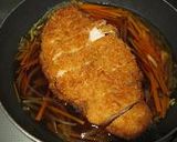 野菜も食べれる簡単カツ丼作り方2写真