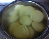 りんごとさつま芋の甘煮作り方1写真