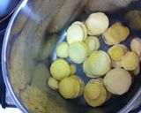 りんごとさつま芋の甘煮作り方3写真