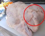 実はとっても簡単♪丸鶏のローストチキン☆作り方6写真