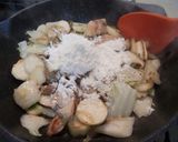 チキンと冬野菜の【豆乳グラタン】♪作り方2写真