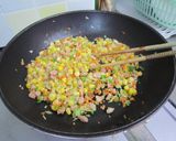 麺チャーハン(鶏しお味)作り方4写真