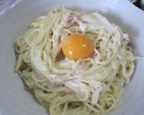 冷蔵庫のチーズで簡単カルボナーラ作り方11写真