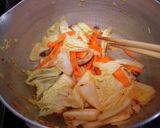 ピリ辛☆味噌チゲ風ラーメン～♪作り方3写真