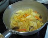 ピリ辛☆味噌チゲ風ラーメン～♪作り方5写真