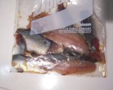 鯵の竜田揚げ☆作り方1写真