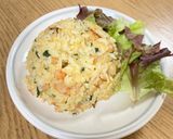 えびと小松菜のチャーハン作り方5写真