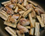 ごぼうと鶏のこっくり煮作り方3写真