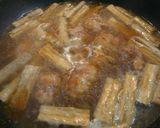 ごぼうと鶏のこっくり煮作り方4写真
