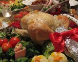 実はとっても簡単♪丸鶏のローストチキン☆作り方13写真