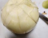 とろ～り♪簡単レンジ丸ごと新玉ねぎ作り方1写真