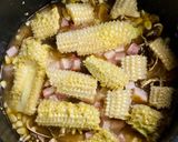 とうもろこしのトマトソース麹ピラフ作り方4写真