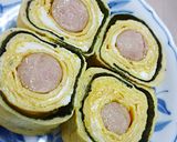 お弁当の…「ウインナー＆海苔の卵焼き」作り方9写真